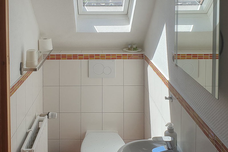 Dusche / WC Doppelzimmer