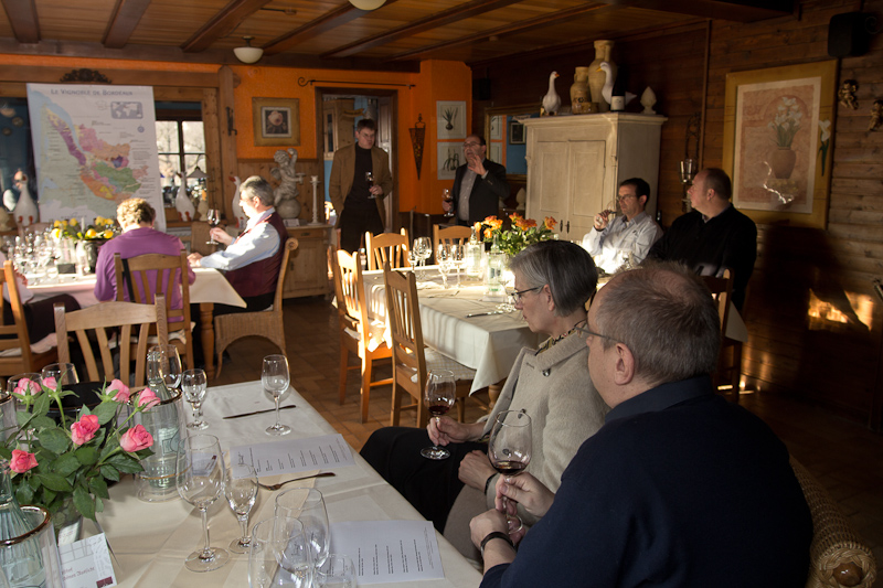 12.02.2012 - Exklusive Bordeaux-Verkostung Arrivage 2009